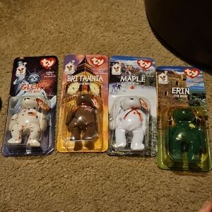 Ty Beanie Babies International Bear Set